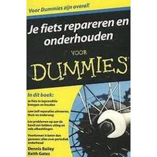 👉 Fiets Je repareren en onderhouden voor Dummies. pocketeditie, Dennis Bailey, Paperback 9789045351209