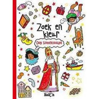 👉 Sinterklaas: Zoek en kleur. Paperback 9789037497588