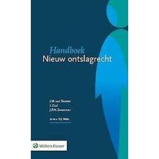 👉 Handboek nieuw ontslagrecht. J.M. van Slooten, Hardcover 9789013132151