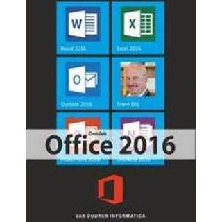 👉 Ontdek office 2016. Olij, Erwin, Paperback 9789059408531