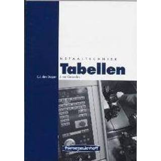 👉 Tabellen metaaltechniek. Dopper, C.J. den, Paperback 9789003623041