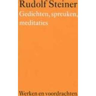 👉 Werken en voordrachten p: 1 gedichten enz. Steiner, Hardcover 9789060385043