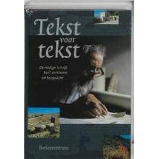 👉 Schrift Tekst voor tekst. de Heilige kort verklaard en toegelicht, B. van Oeveren, Hardcover 9789023902379