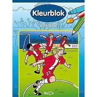 👉 Kleurblok: voetbal. Paperback