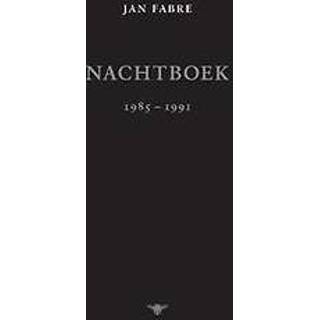 👉 Nachtboek 1985-1991. Jan Fabre, Hardcover