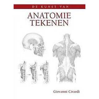 👉 De kunst van anatomie tekenen. de structuur van botten, gewrichten en spieren van het menselijk lichaam, Giovanni Civardi, Paperback