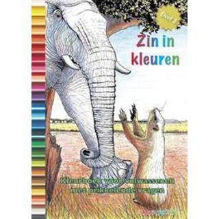 👉 Zin in kleuren: 2. Kleurboek voor volwassenen met prikkelende vragen, Wel, Marja van 't, Paperback