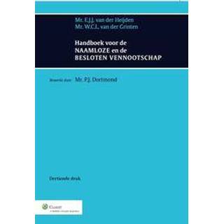 👉 Handboek voor de Naamloze en de Besloten Vennootschap. Heijden, E.J.J. van der, Hardcover