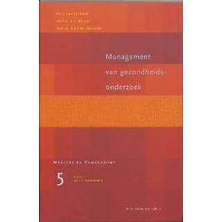 👉 Management van gezondheidsonderzoek. Medicus & Management, Limbeek, J. van, Paperback