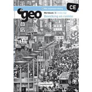 👉 De Geo CE bevolking en ruimte: 3/4 vmbo-kgt: Werkboek. Brinke, Wim ten, Paperback