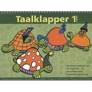 Taalklapper: 1 groep 3. 104 speelse en leerzame taaltaken, Decock, R., Spiraalband