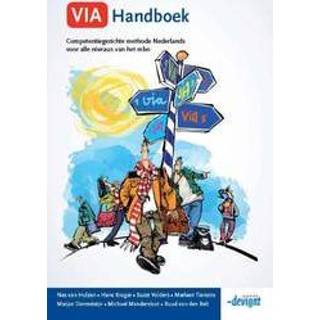 👉 VIA handboek. competentiegerichte methode Nederlands voor alle niveaus van het mbo, Nes van Hulzen, Hardcover