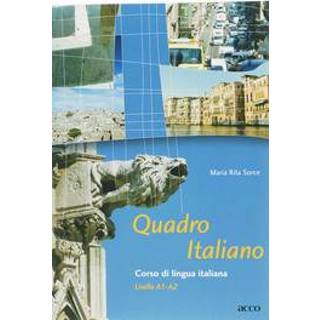 👉 Quadro Italiano. corso di lingua italiana : livello A1-A2, Sorce, Maria Rita, Paperback