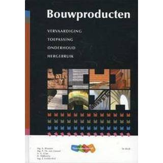 👉 Bouwproducten. vervaardiging toepassing onderhoud hergebruik, Glas, G., Hardcover