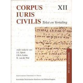 👉 Corpus Iuris Civilis Novellen 115-168. tekst en Vertaling, Hardcover