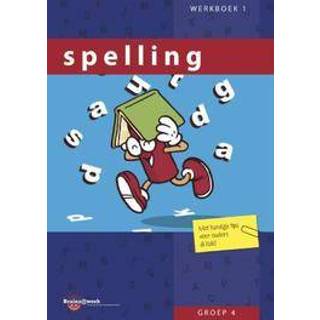 👉 Spelling Groep 4 Werkboek 1. met handige tips voor ouders & kids, Paperback