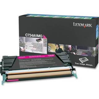 👉 Toners x magenta Lexmark C73x, X73x 6K retourprogr. tonercartr. 734646047579