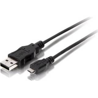 USB-kabels Equip - USB A/Micro-USB B 2.0 1.8m (128523) 4015867142349