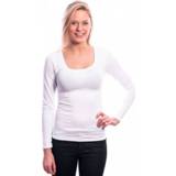 👉 Longsleeve wit vrouwen e ronde hals Ten Cate Women Longsleeves Shirt (3855) White