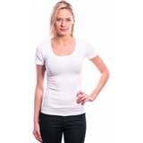 👉 Shirt wit vrouwen korte ronde hals Ten Cate Women T-Shirt ( 3854) Short Sleeves White