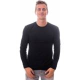 👉 Shirt zwart mannen e ronde hals Claesens T-Shirt Long Sleeve ( CL 1040 ls) Black