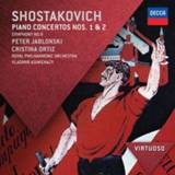 Piano Concertos No.1&2 Royal Philharmonic Orchestra/Vladimir Ashkenazy ROYAL PHILHARMONIC ORCHESTRA/VLADIMIR ASHKENAZY. SHOSTAKOVICH, D., CD
