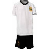 Wit zwart 164 Duitsland Voetbalset Supporter Junior Wit/Zwart Maat 8716404265175
