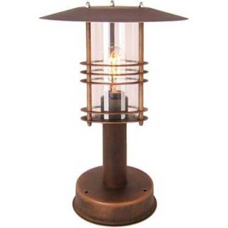 👉 Buitenlamp Franssen lage tuinlamp SELVA 3498 Brons 34 cm