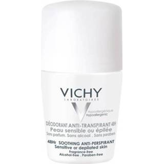 👉 Deodorant nederlands Vichy Anti-transpiratie 48u voor de gevoelige of geëpileerde huid - roller 50ml