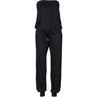 👉 Jumpsuit zwart polyester s|m|xs|l|xl vrouwen Shiwi