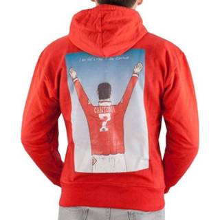 👉 Hoodie rood TOFFS Pennarello - I Am Cantona Zipped Red