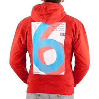 👉 Hoodie rood TOFFS Pennarello - World Cup England '66 Zipped Red