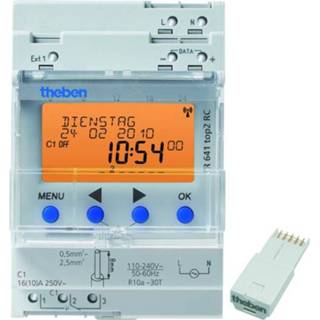 👉 TR 641 top2 RC - Digital time switch 110...240VAC TR 641 top2 RC