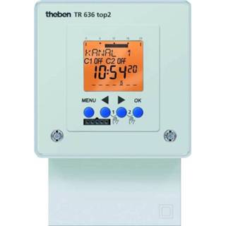 👉 TR 636 TOP2 - Digital time switch 230...240VAC TR 636 TOP2