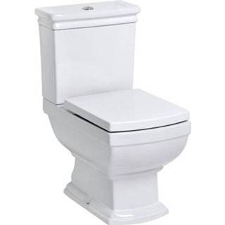 👉 Duoblok toilet wit Kerra Kleopatra 41x65cm 5907548101235