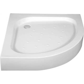 👉 Douchebak Plazan Lofty 80x80x16cm kwartrond 5908212065099