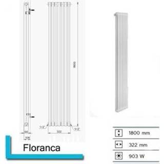 👉 Design radiatoren Designradiator Boss & Wessing Floranca 1800 x 322 mm (12 kleuren) 8719304121794
