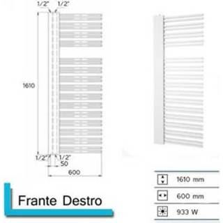 👉 Design radiatoren Designradiator Boss & Wessing Franto Dastro 1610 x 600 mm 8719304122173