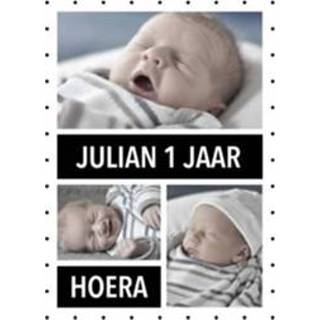 Nederlands Collage 3 foto's en aanpasbare tekst