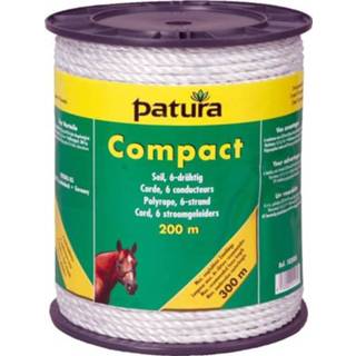 👉 Wit Patura compact cord wit, 200m rol 4032922011174