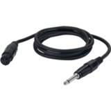 👉 Microfoon kabel DAP FL02 XLR-Jack microfoonkabel 3m