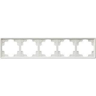 👉 Afdekraam Gira 5-voudig zuiverwit 4010337215400