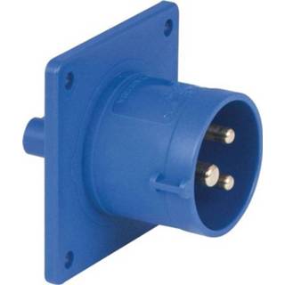 👉 Blauw PCE CEE 16A 3-polige inbouw socket male