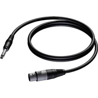 👉 Verloopkabel Procab CAB723/1.5 1x XLR female naar Stereo jack 150cm 5414795001633