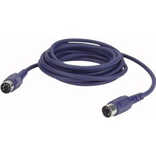 👉 MIDI kabel DAP FL50 5-pins DIN 10m 3-pins aangesloten 8717748046765