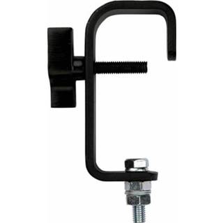 Showtec G-haak zwart Zwart Showtec G-haak 50mm