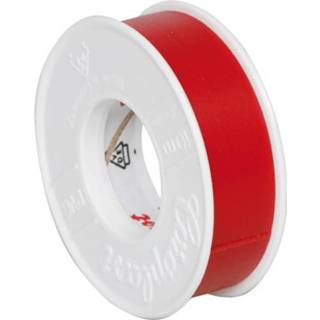 👉 Rood PVC-Isolatieband 15mm, 25 meter Coroplast 8712251013228