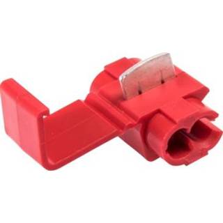 👉 Snelverbinder geisoleerd 1,5 mm rood 100 stuks