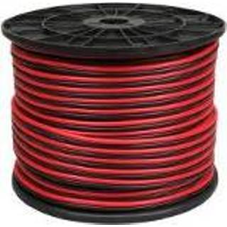 Luidsprekerkabel 2 x 4,0mm 1M Rood Zwart