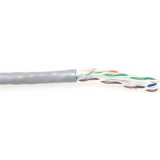 Computerkabel UTP CAT6 kabel per meter massief met adersplitter